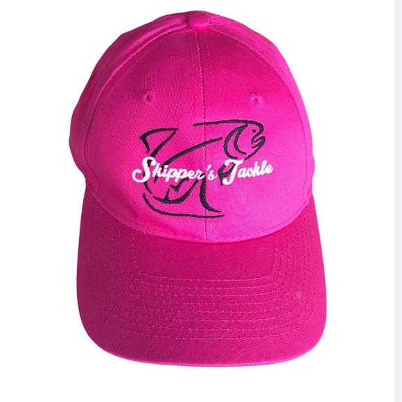 Accessories - Skipper’s Tackle Pink Baseball Trucker Style Cap New Without Tags